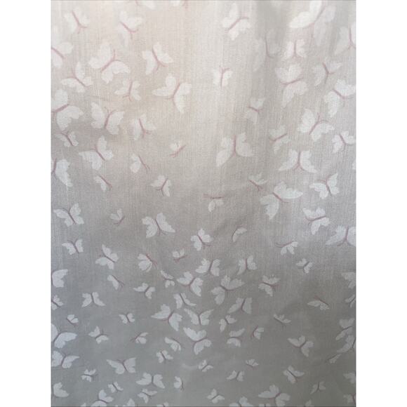 VTG 2 Piece Night Gown Robe Duster Dressing Gown Lace Cotton Cottage Set Sz XL - Picture 7 of 12